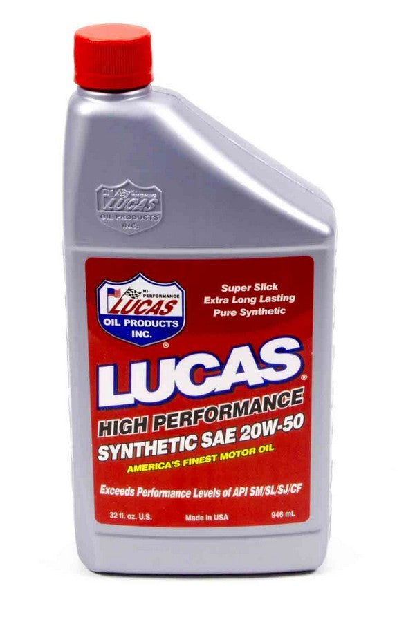 Lucas Oil Synthetic 20w50 Oil 1 Qt LUC10054