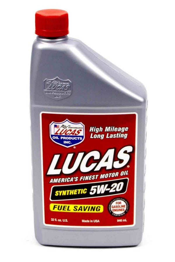 Lucas Oil Synthetic 5w20 Oil 1 Qt LUC10082