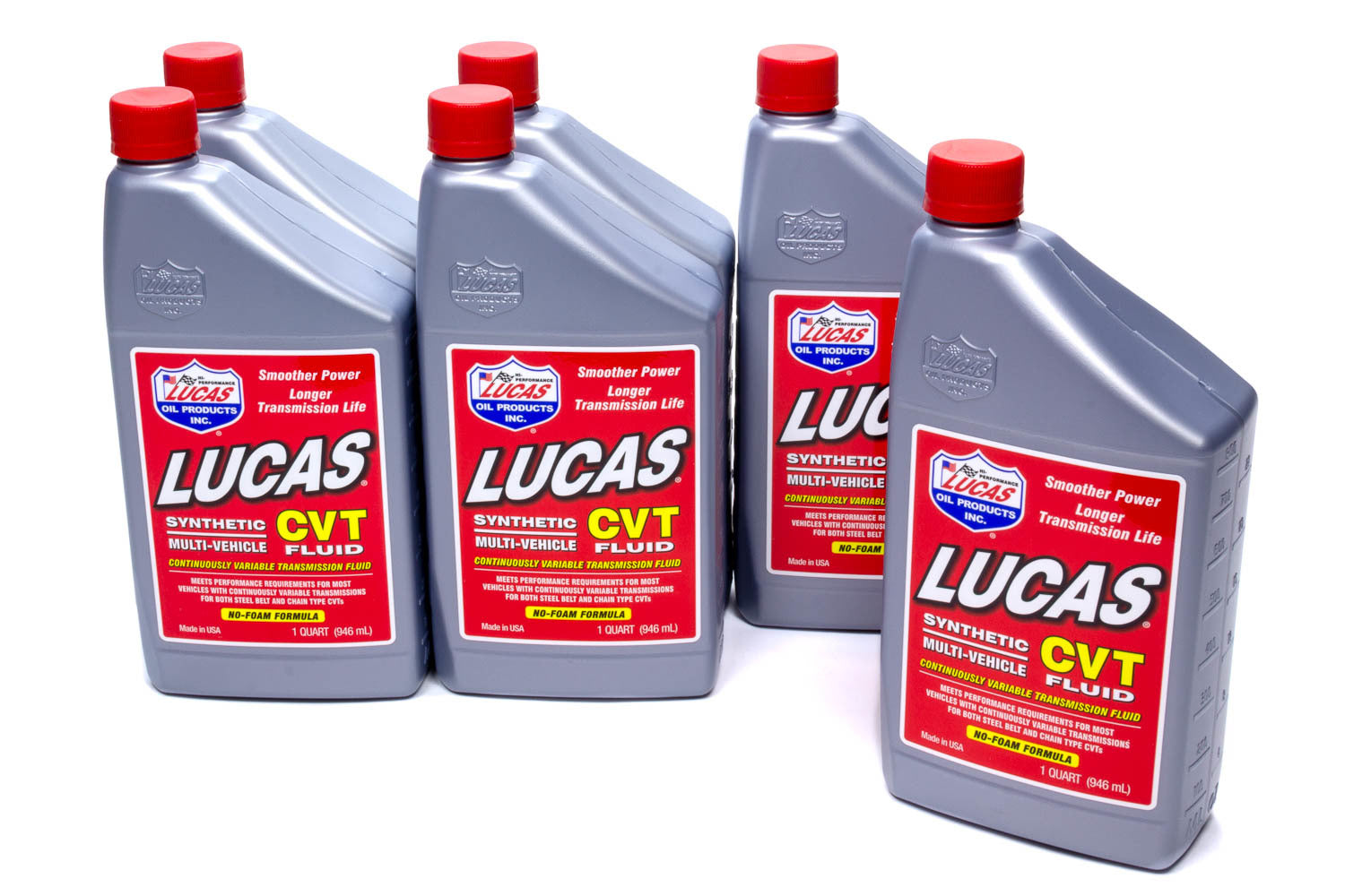 Lucas Oil Synthetic CVT Trans Fluid Case 6 x 1 Quart LUC10111-6