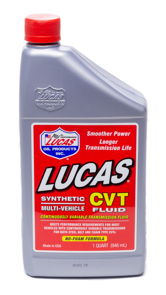 Lucas Oil Synthetic CVT Trans Fluid 1 Quart LUC10111