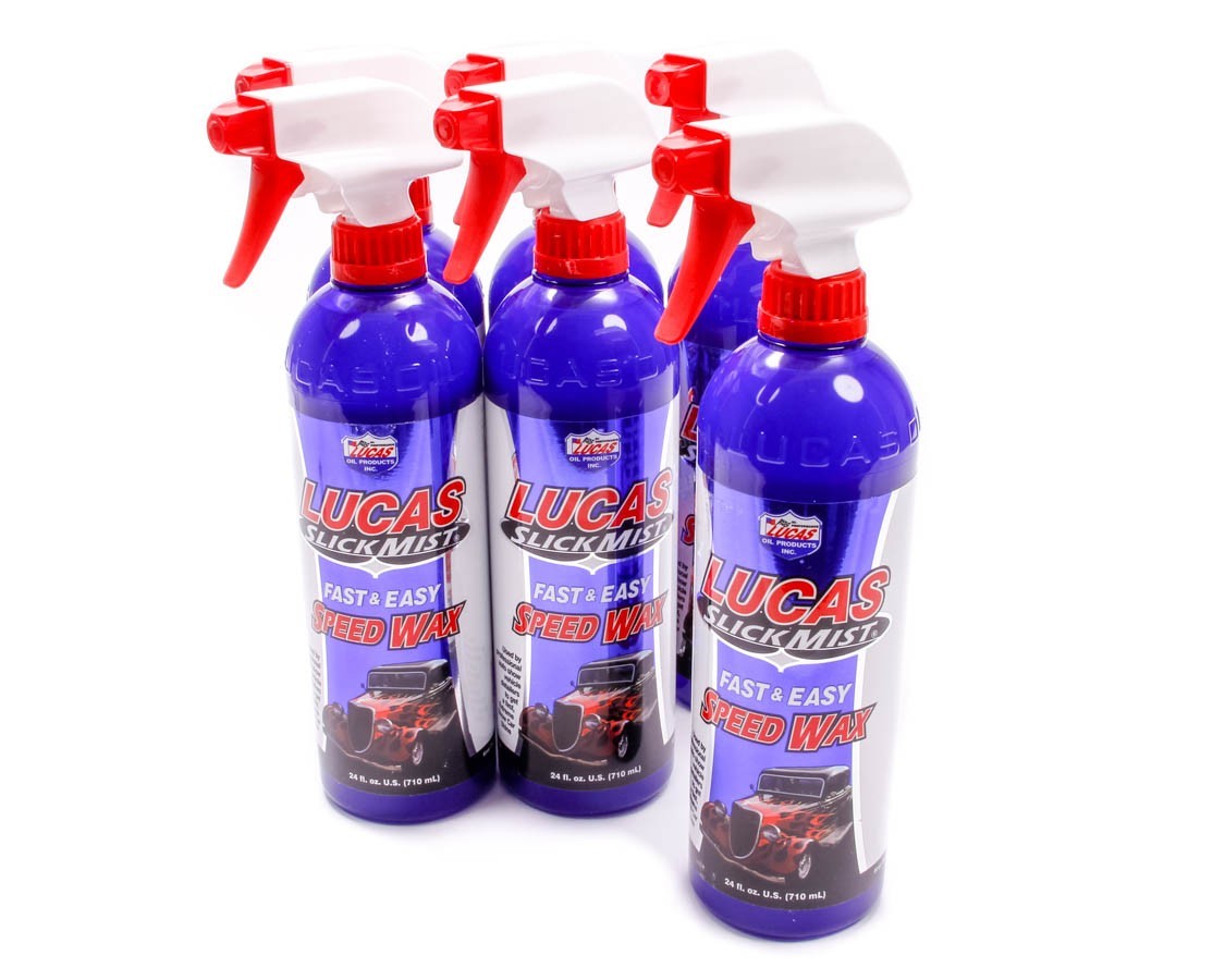 Lucas Oil Slick Mist Speed Wax Case 6x24oz LUC10160-6