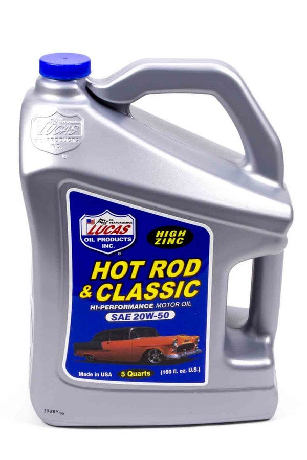 Lucas Oil 20w50 Petroleum Oil 5Qt Jug LUC10684