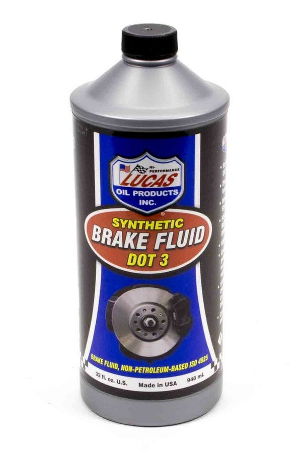 Lucas Oil Brake Fluid Dot 3 1 Qt LUC10826