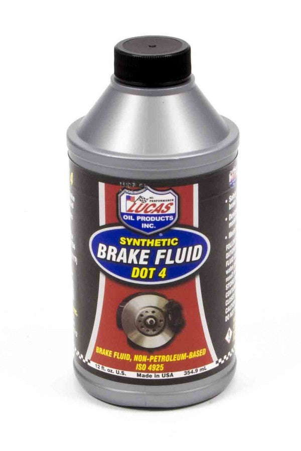 Lucas Oil Brake Fluid Dot 4 12oz LUC10827