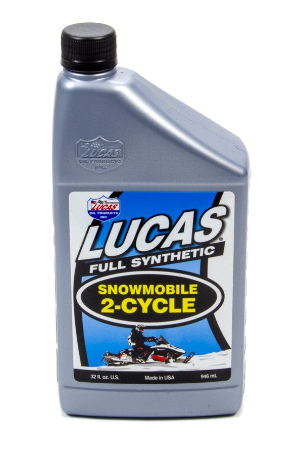 Lucas Oil 2 Cycle Snowmobile Oil Synthetic 1 Qt. LUC10835