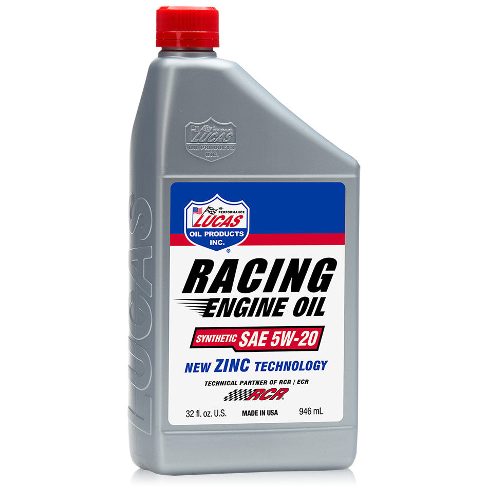 Lucas Oil 5w20 Synthetic Racing Oil 1 Quart LUC10883