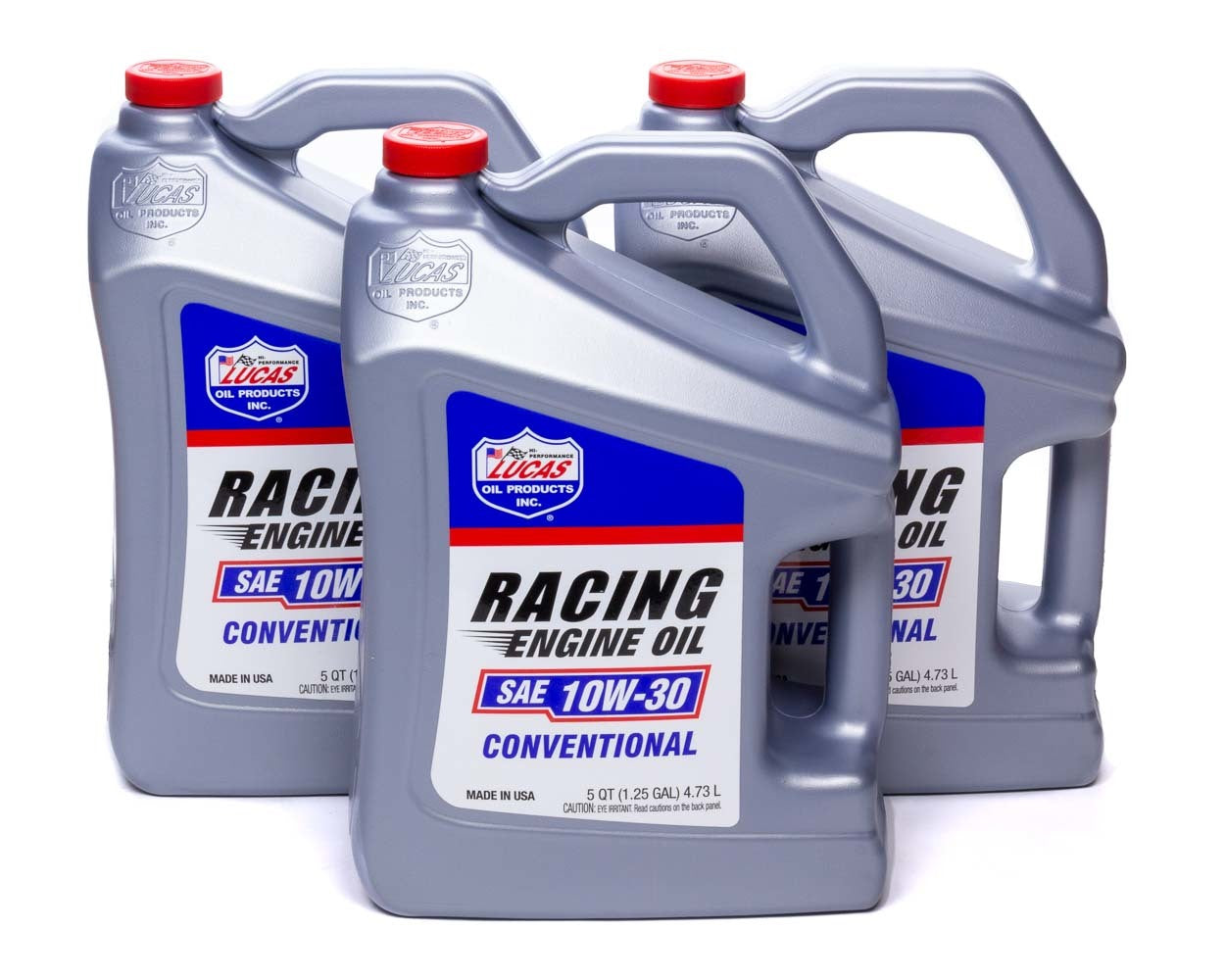 Lucas Oil SAE Racing Oil 10w30 Case 3 x 5qt Bottle LUC11017-3