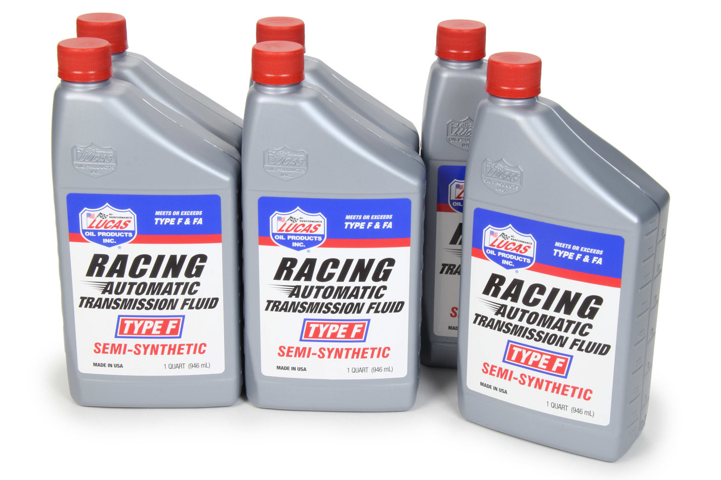 Lucas Oil Type F Racing Transmissi on Fluid Case 6 x 1 Qt LUC11020-6