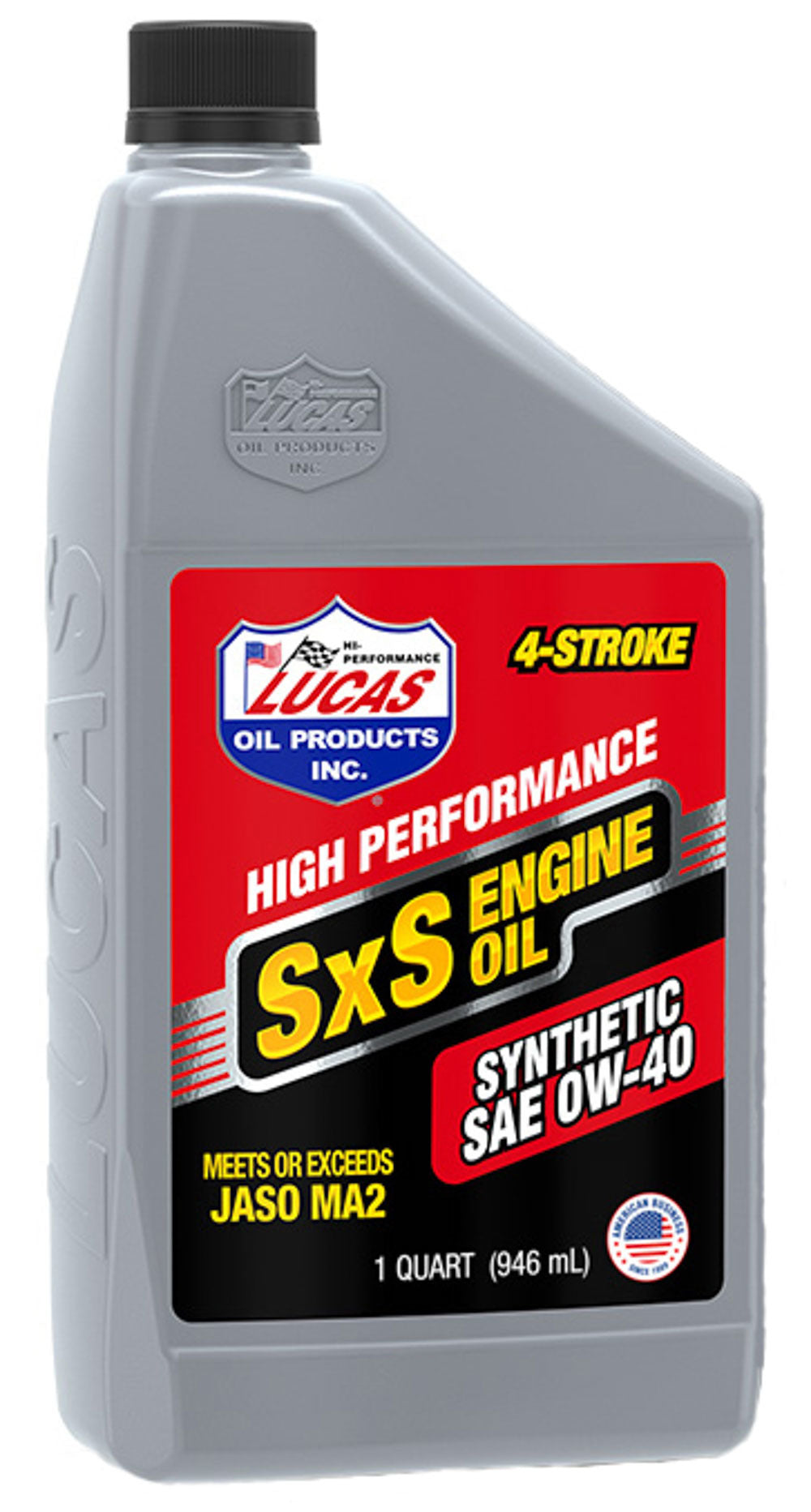 Lucas Oil Synthetic 0w40 SXS Oil 1 Quart LUC11200