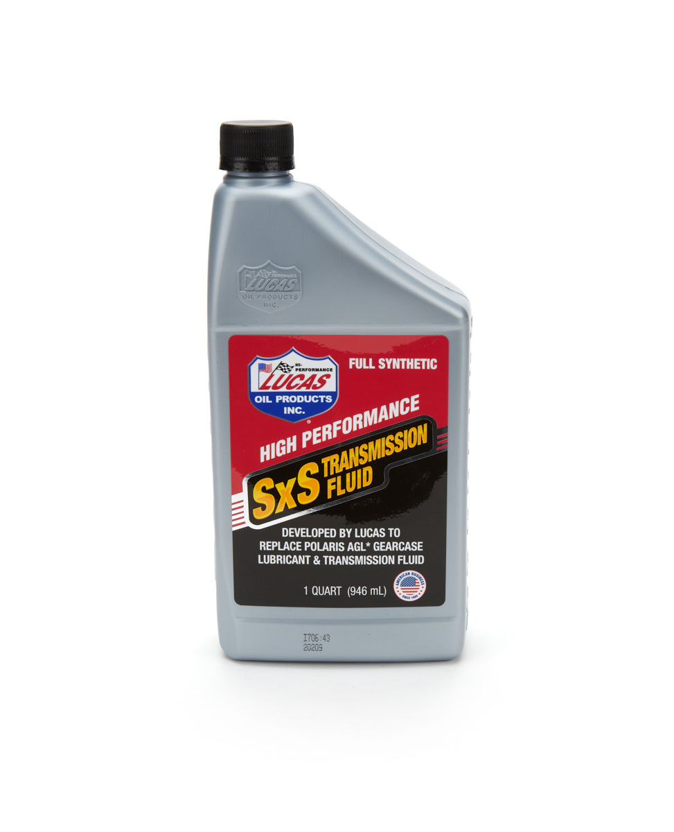 Lucas Oil Synthetic SXS Transmissi on Fluid 1 Quart LUC11216