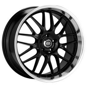 Enkei Lusso Wheel Black 18x7.5 +42 5x100 469-875-8042BK