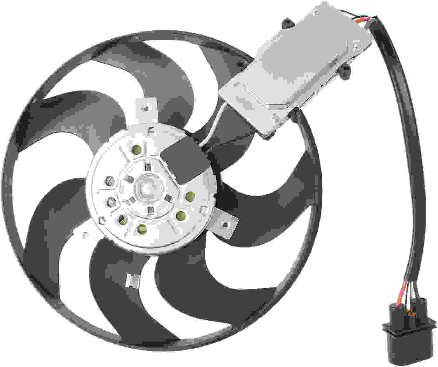 mahle behr rad fan vw audi q7 touareg 07-11 left  frsport 351043241