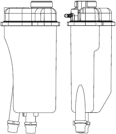 mahle behr radiator tank bmw  frsport 376731501