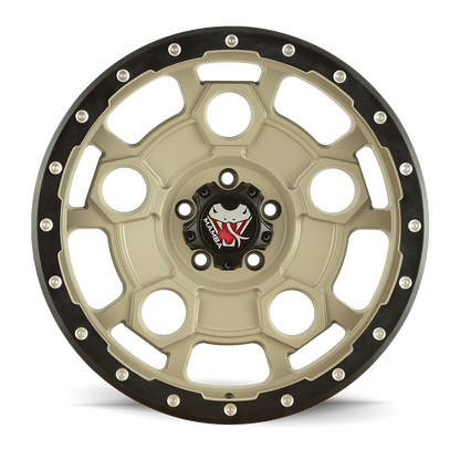 Mamba M26 Wheel Mojave Sand w/ Matte Black Lip Edge 20x9 +12 6x139.7