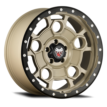 Mamba M26 Wheel Mojave Sand w/ Matte Black Lip Edge 20x9 +12 5x150