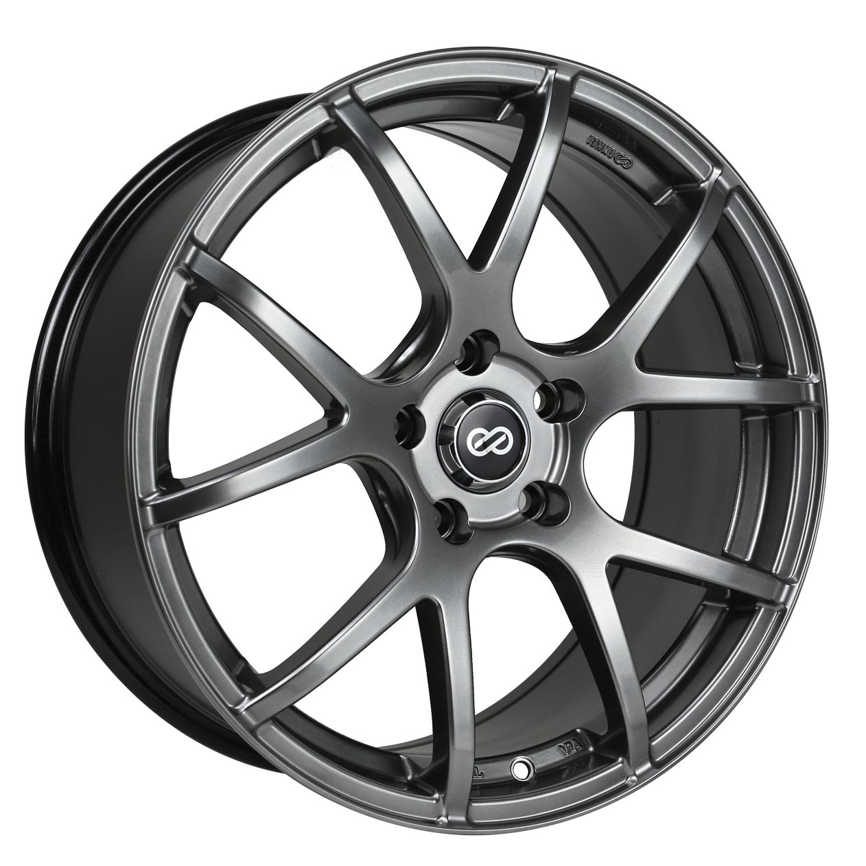 Enkei M52 Wheel Hyper Black 15x6.5 +38 4x100 480-565-4938HB