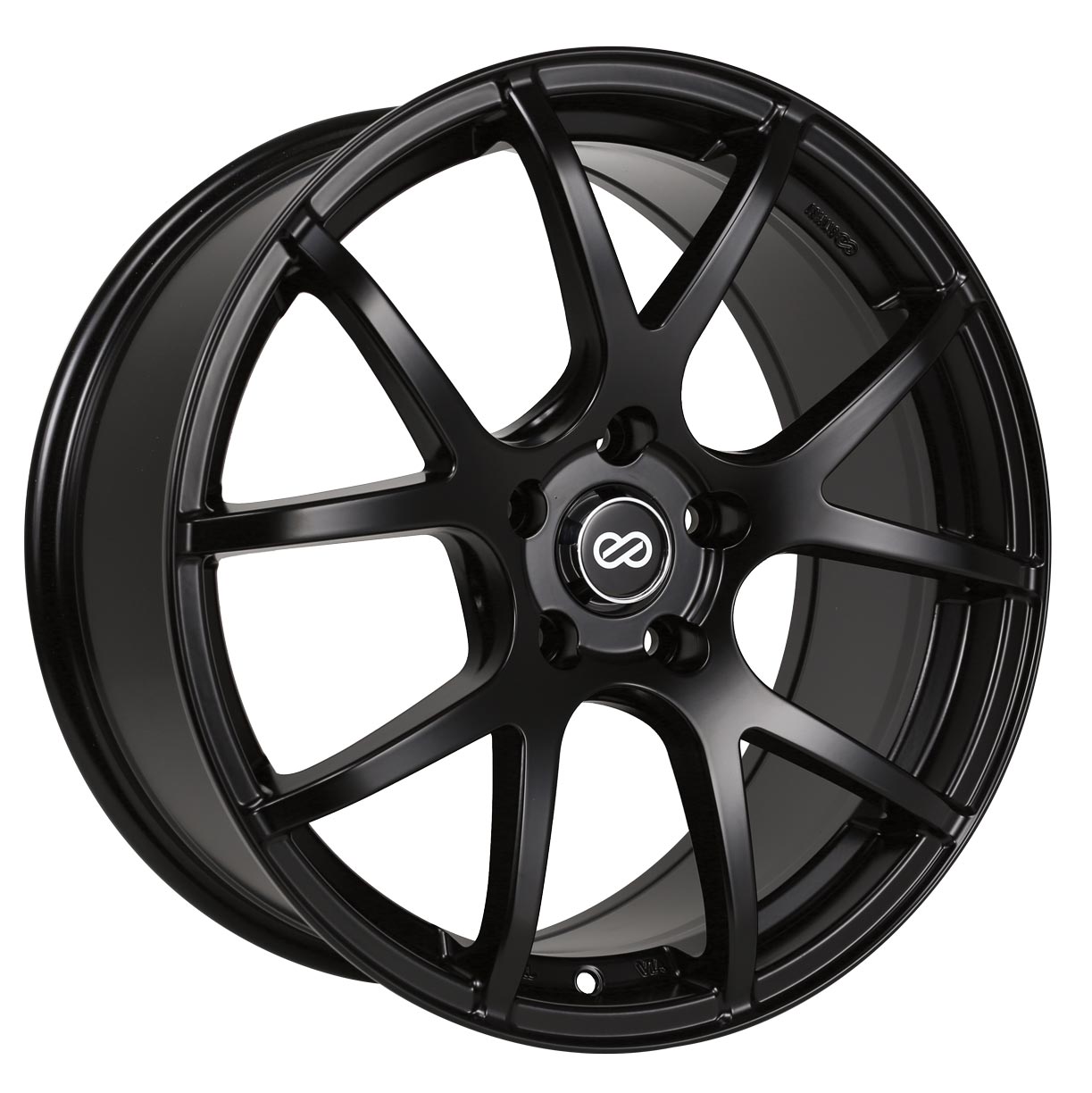 Enkei M52 Wheel Black 15x6.5 +38 4x100 480-565-4938BK