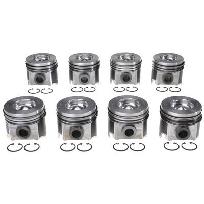 Mahle OE Piston Set w/Rings Ford 6.0L Diesel 8pk M772243503WR020