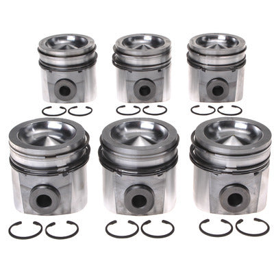 Mahle OE Piston Set w/Rings Dodge 5.9L Cummins 6pk M772243673WR