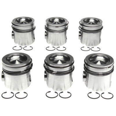 Mahle OE Piston Set w/Rings Dodge 5.9L Cummins 6pk M772243673WR040