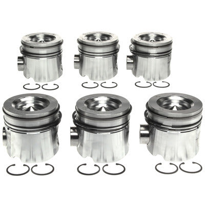 Mahle OE Piston Set w/Rings Dodge Cummins 6pk M772243732WR