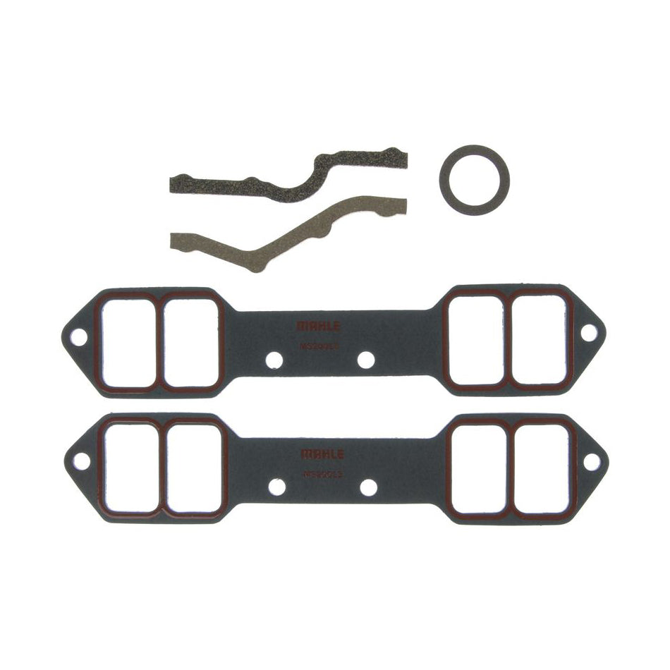 Mahle OE Intake Gasket Set - SBC Ret-Port 1.365 x 2.195 M77MS20013