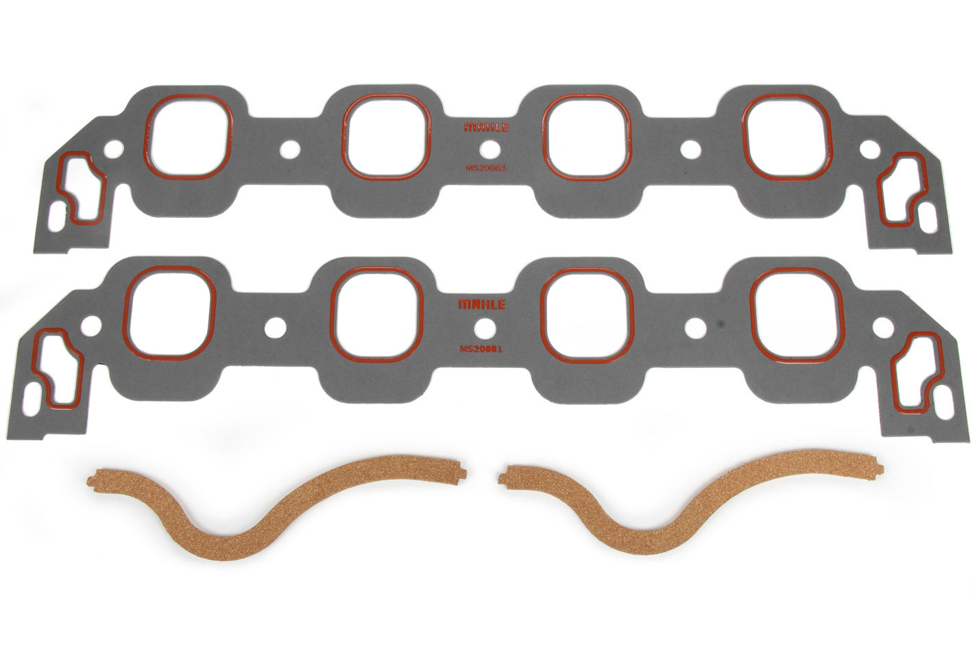 Mahle OE Intake Gasket Set - BBF Oval-Port 1.800 x 1.950 M77MS20081