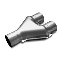 MagnaFlow Exhaust Products Stainless Y-Pipe Dual 2.5in Inlet/2.5in Outlet MAG10768