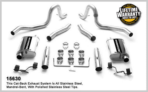 MagnaFlow Exhaust Products 87-93 Mustang LX 5.0L Cat Back Kit MAG15630