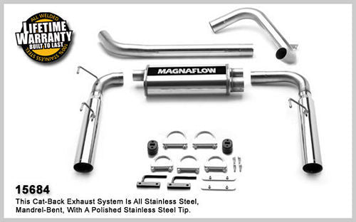 MagnaFlow Exhaust Products 98-02 Camaro/Firebird 5.7L Cat Back Kit MAG15684