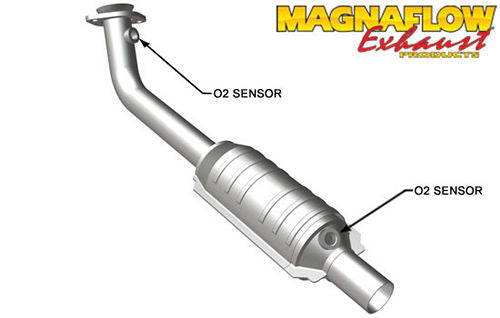 MagnaFlow Exhaust Products Direct Fit Converter MAG49571