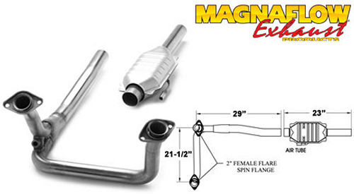 MagnaFlow Exhaust Products 85-95 Ford 5.0L Catalytc Converter MAG93307