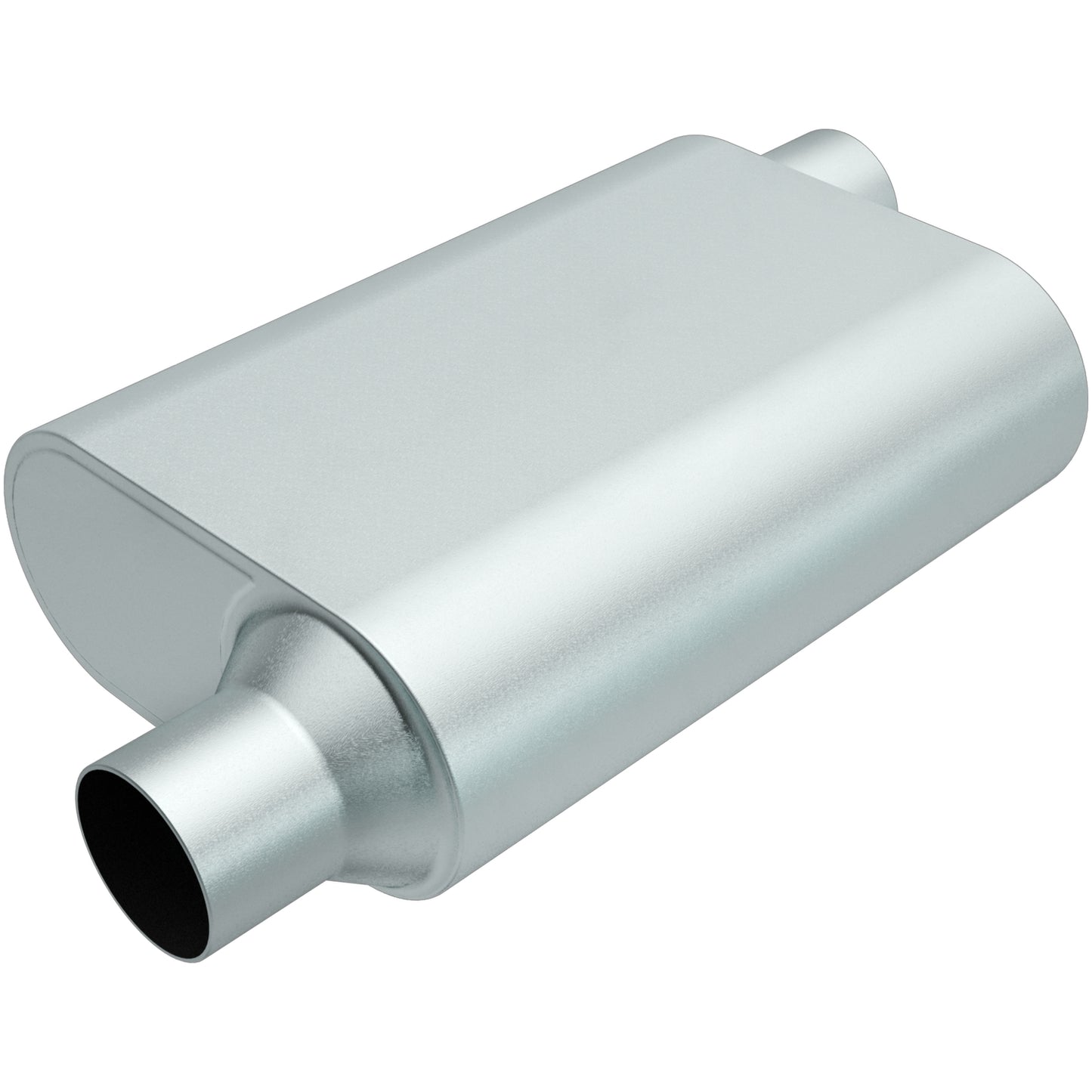 MagnaFlow Exhaust Products Rumble Aluminizd Muffler 2.5in Offset In/Out MAGR22543