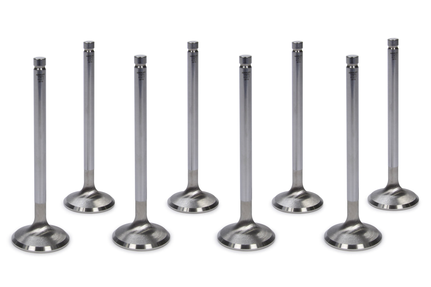 Manley Chevy LS-1, LS-2 Small Block 1.550 Pro Flo Severe Duty Exhaust Valves (Set of 8) 11673-8