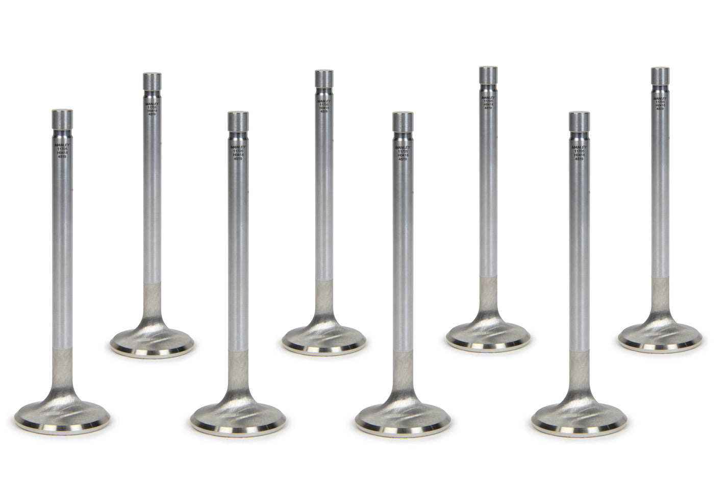 Manley Extreme Duty Stainless Steel Exhaust Valves Small Block Chevy V8 1.600 - Set of 8 11705-8