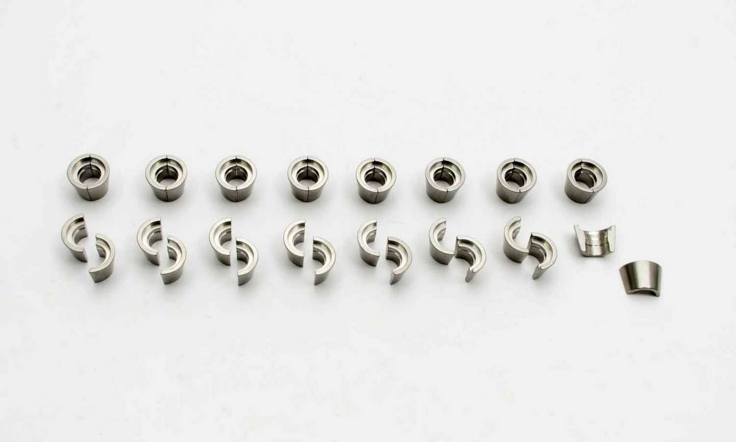 Manley 10 Degree .3415 Single Groove Type Machined Titanium Valve Locks (16 pc) 13194T-16