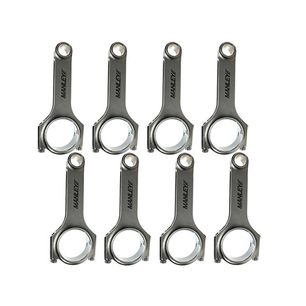 Manley Chevy Big Block 6.700in H Beam Connecting Rod Set 14072R-8