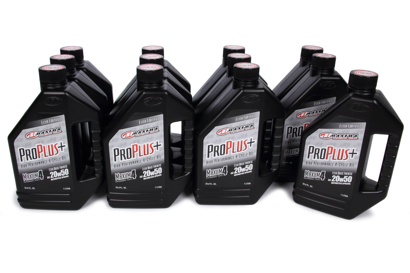 Maxima Racing Oils Pro Plus+ 20w50 Syntheti c Case 12 x 1 Liter MAX30-03901