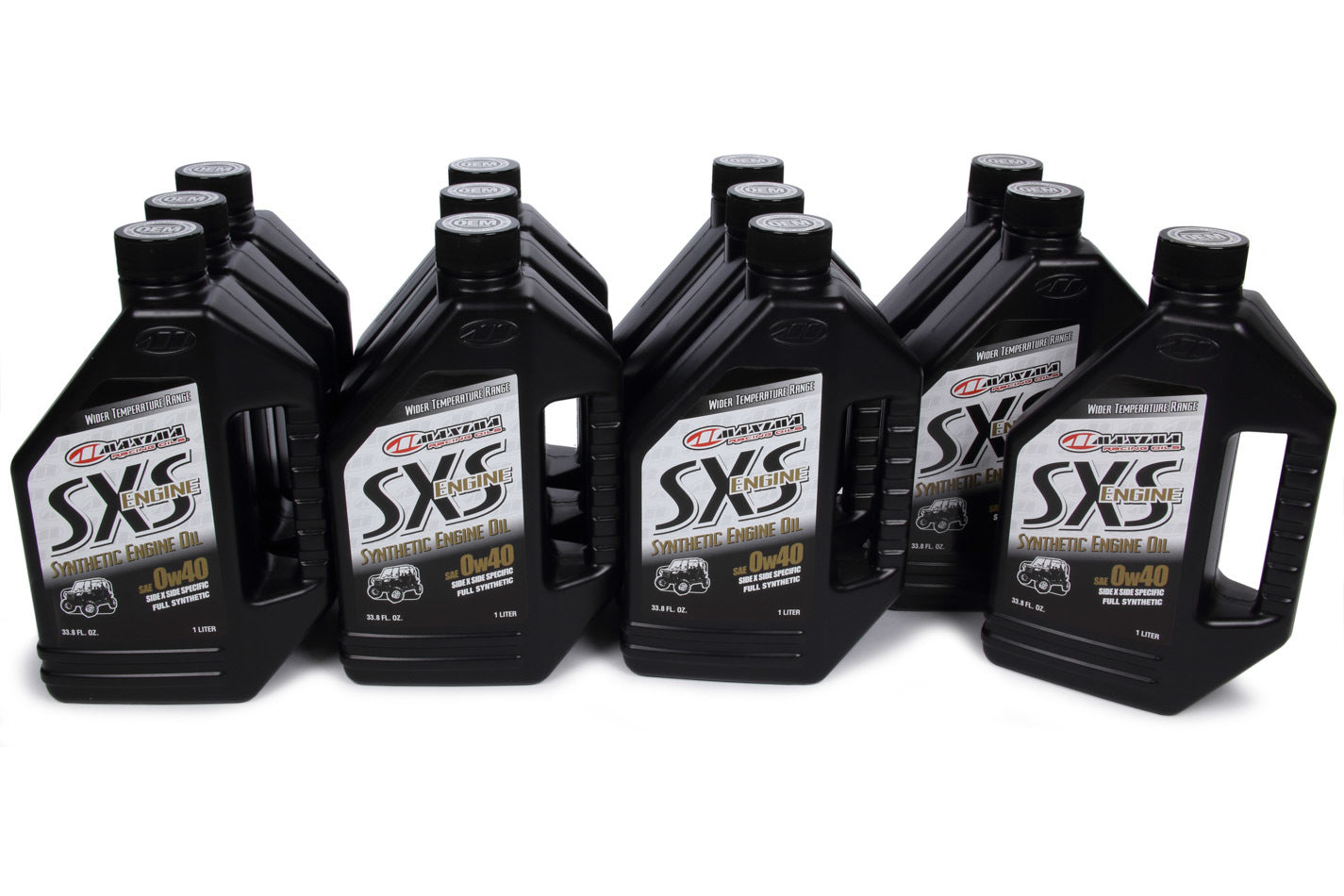 Maxima Racing Oils SXS Engine Full Syntheti c 0w40 Case 12 x 1 Liter MAX30-12901