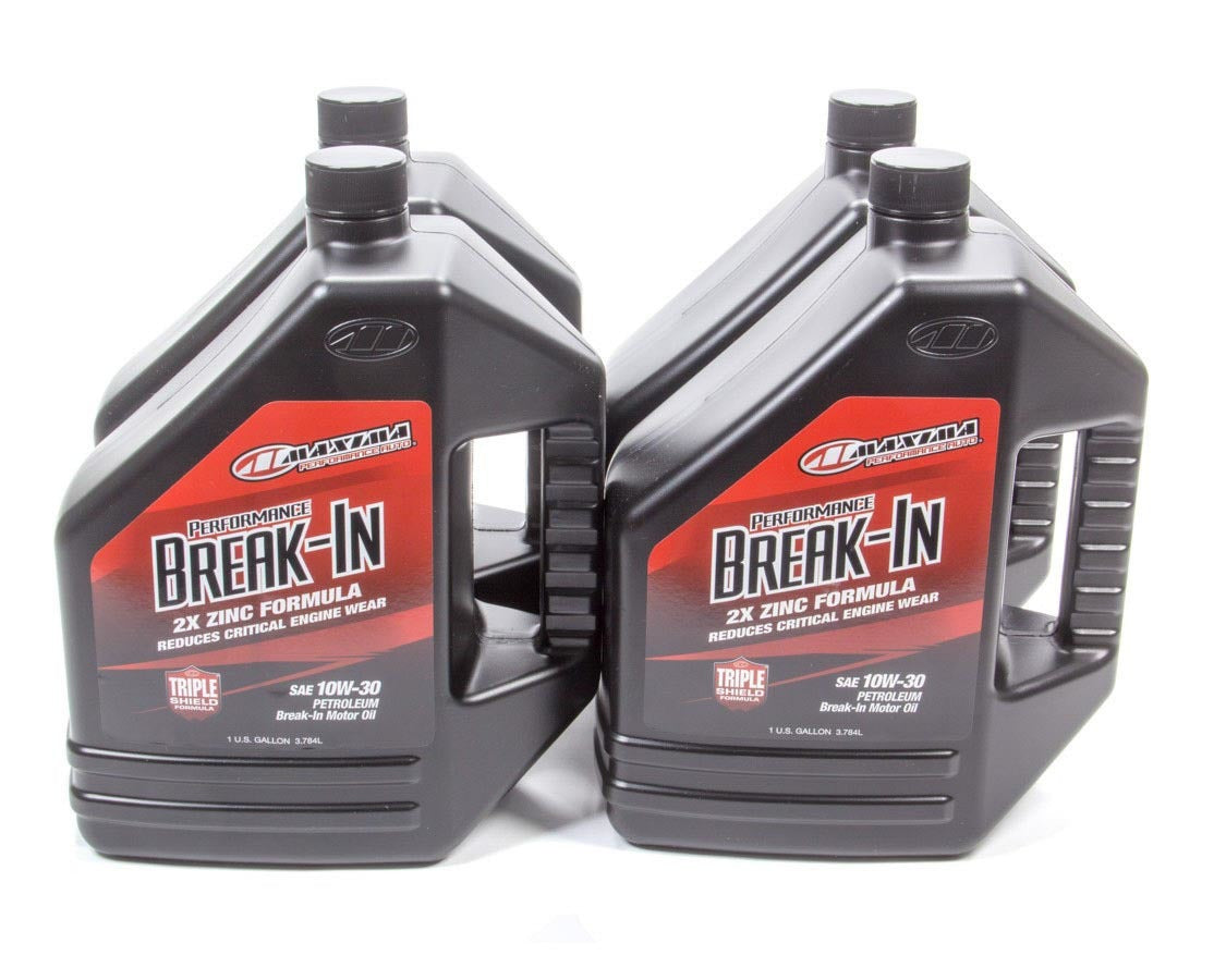 Maxima Racing Oils 10w30 Break-In Oil Case 4x1 Gallon MAX39-109128