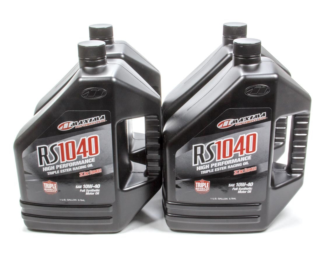 Maxima Racing Oils 10w40 Synthetic Oil Case 4x1 Gallon RS1040 MAX39-169128