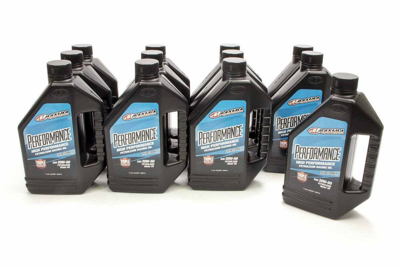 Maxima Racing Oils 20w50 Petroleum Oil Case 12x1 Quart Performance MAX39-35901