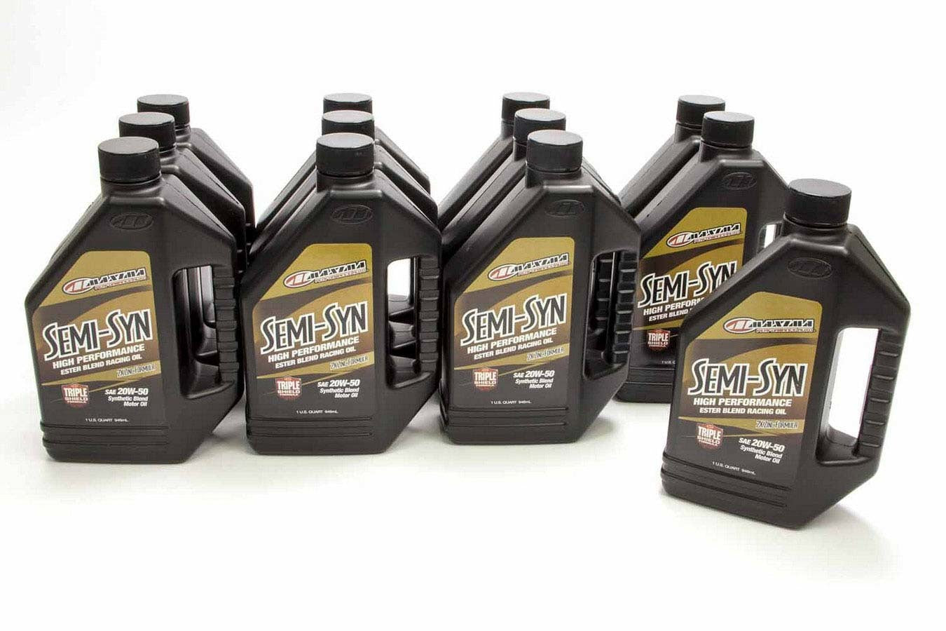 Maxima Racing Oils 20w50 Semi-Syn Oil Case 12x1 Quart MAX39-35901B