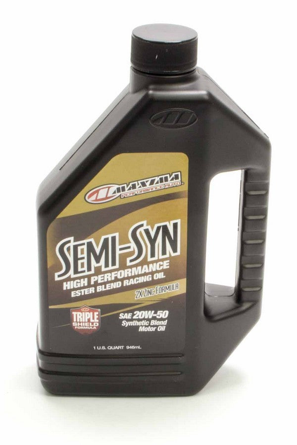 Maxima Racing Oils 20w50 Semi-Syn Oil 1 Quart MAX39-35901BS