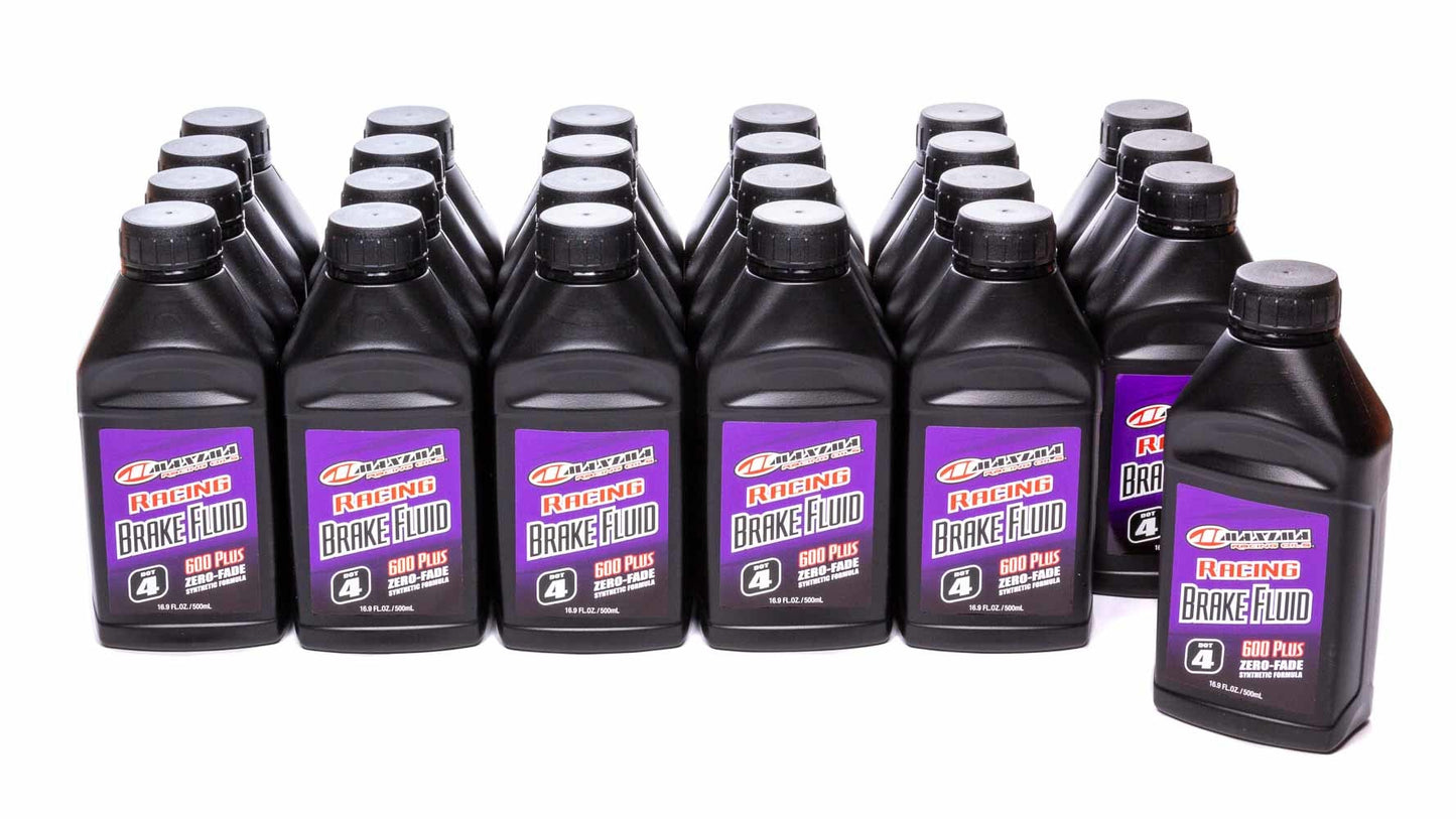 Maxima Racing Oils Brake Fluid Dot 4 Racing Case 24 x 16.9oz Bottle MAX80-87916