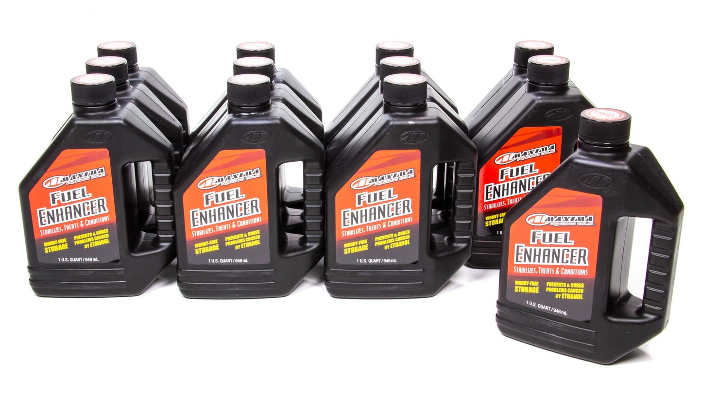 Maxima Racing Oils Fuel Enhancer Case 12 x 32 Oz. Cans MAX80-89901
