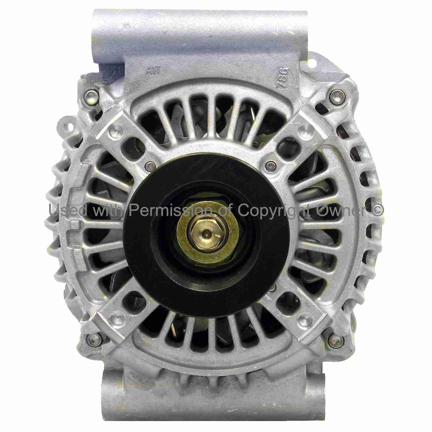 Quality-Built Alternator  top view frsport 10110