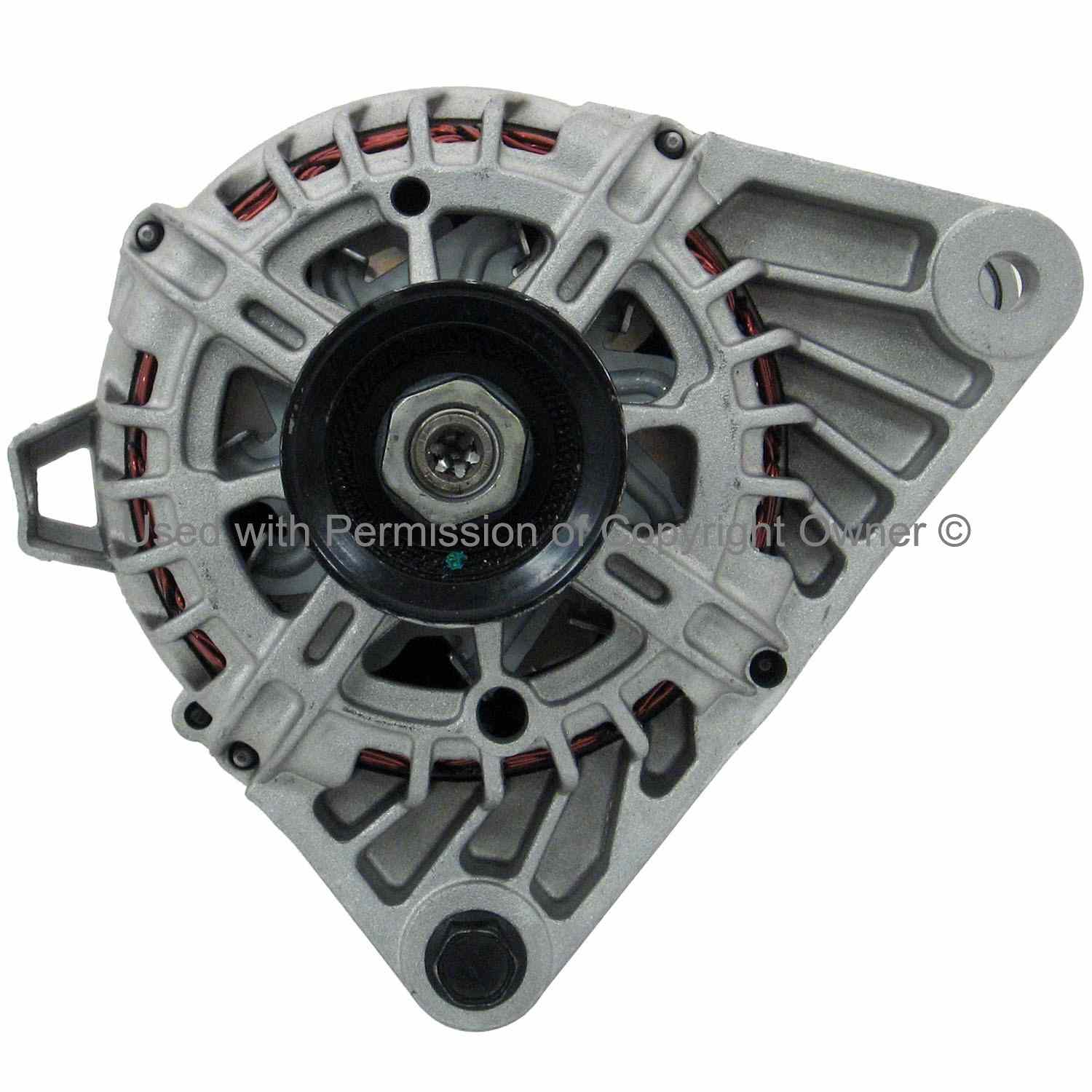 Quality-Built Alternator  top view frsport 10182