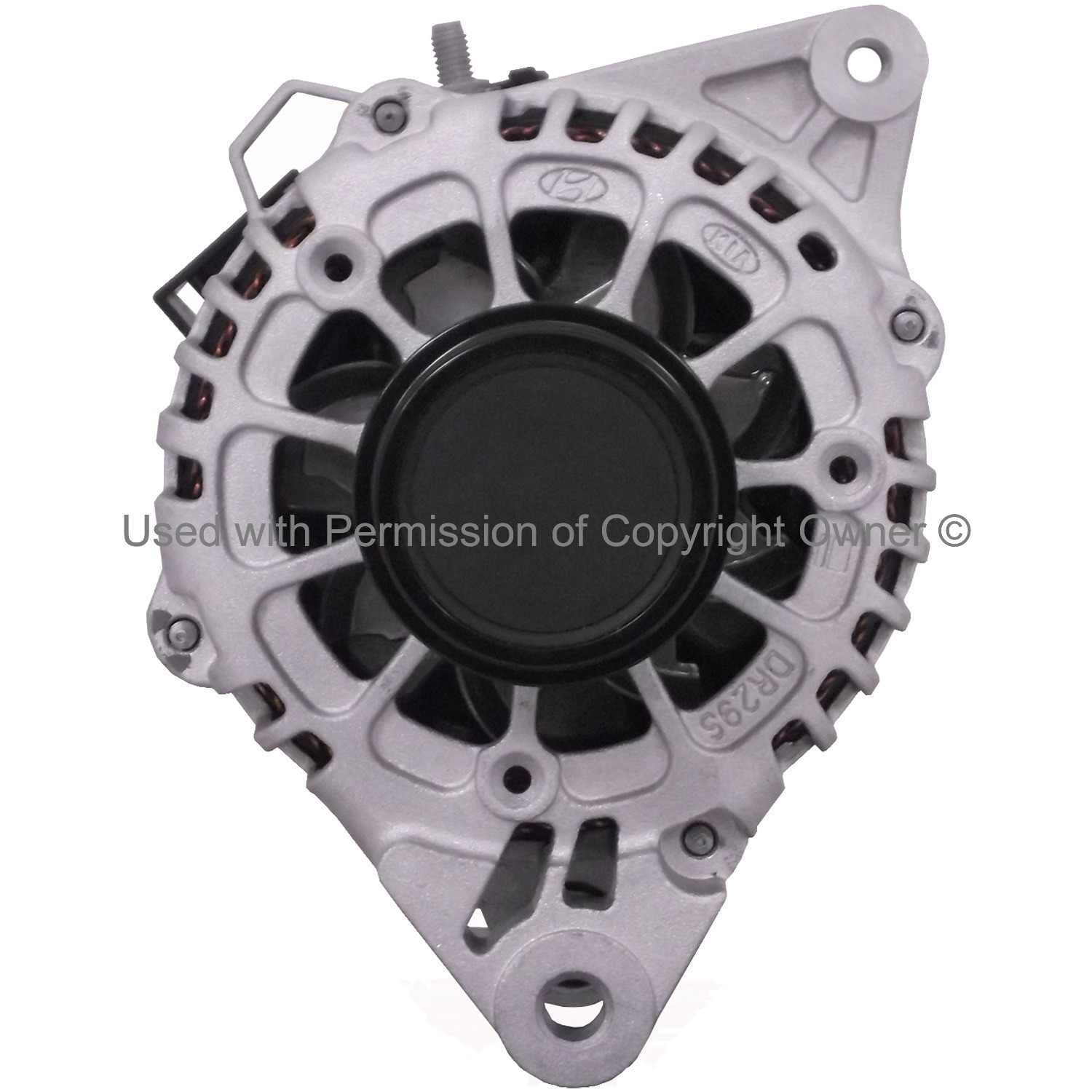 Quality-Built Alternator  top view frsport 10242