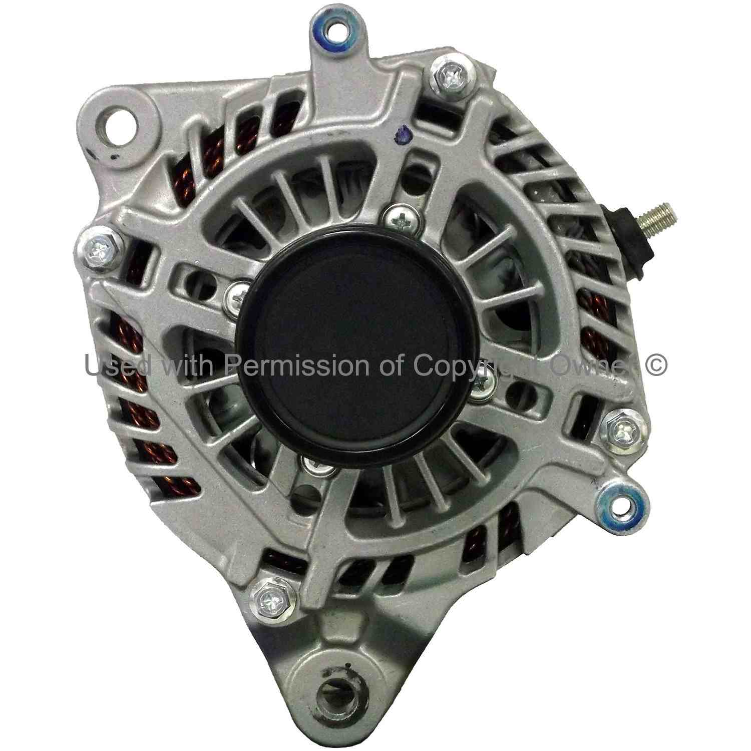 Quality-Built Alternator  top view frsport 10254